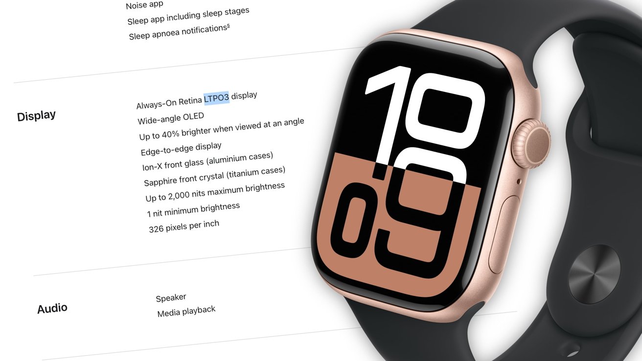 Apple Watch display tech hints at iPhone ProMotion upgrade