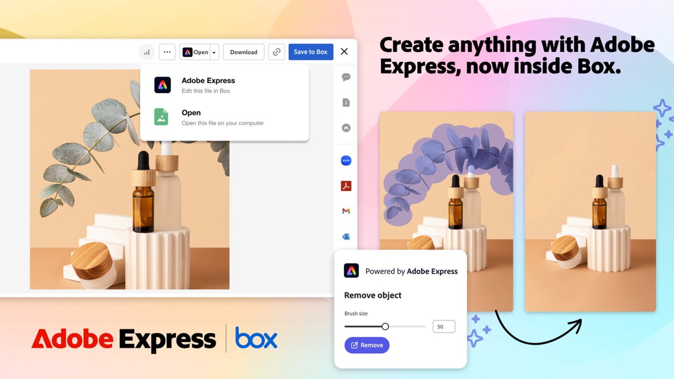 Box users gain Adobe Express AI image editing features with new partnership