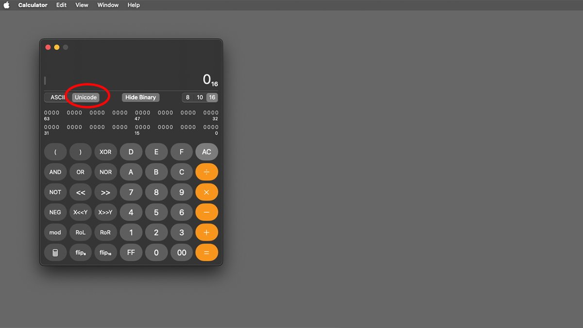 macOS Sequoia's Calculator now provides common math functions programmers use.