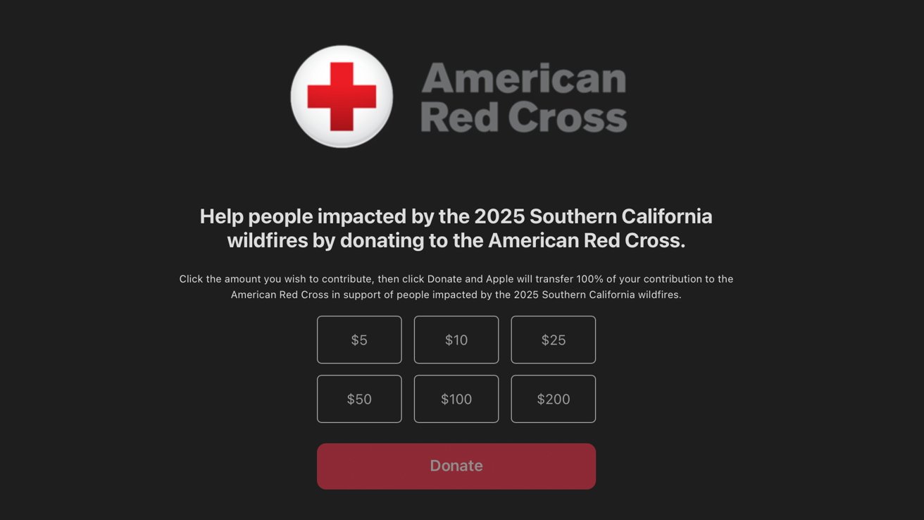 Apple to stream FireAid concert, prompts users to donate to relief efforts