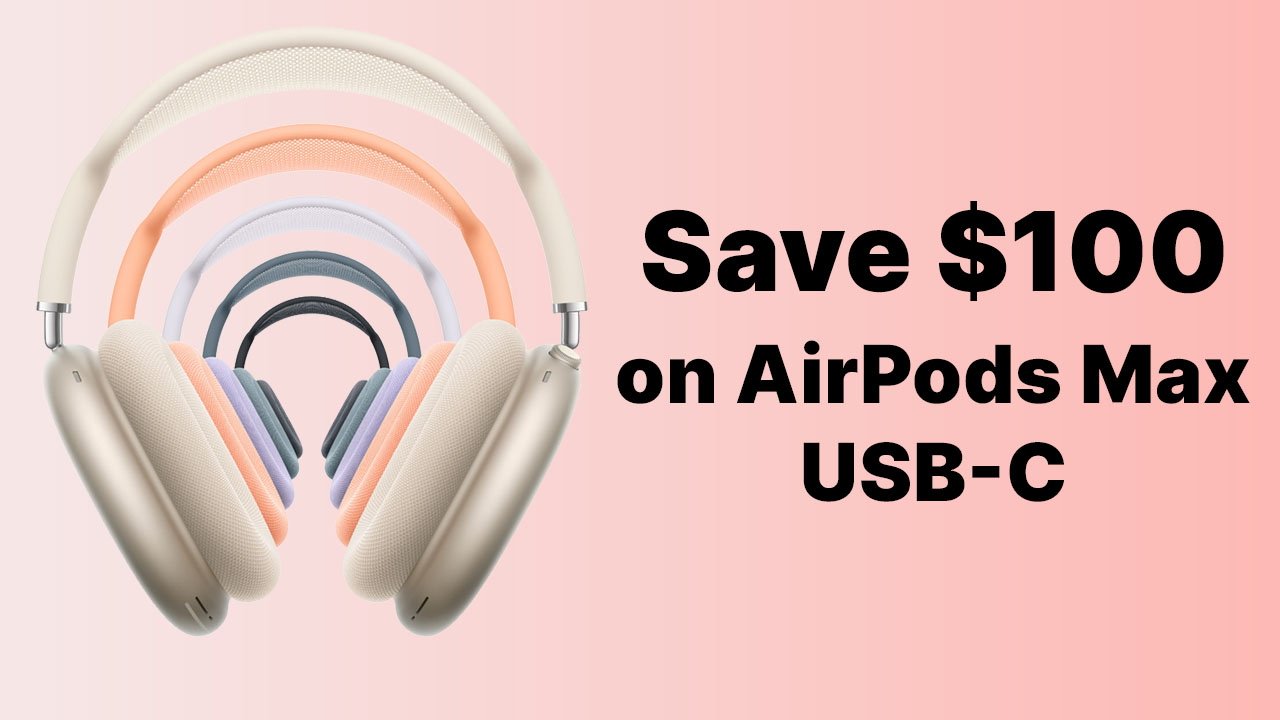 AirPods Max with USB-C plunge to record low $449.99 at Amazon