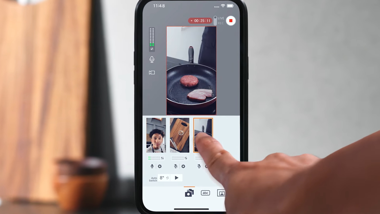 Live Switcher Mobile Canon tersedia untuk iPhone dan iPad