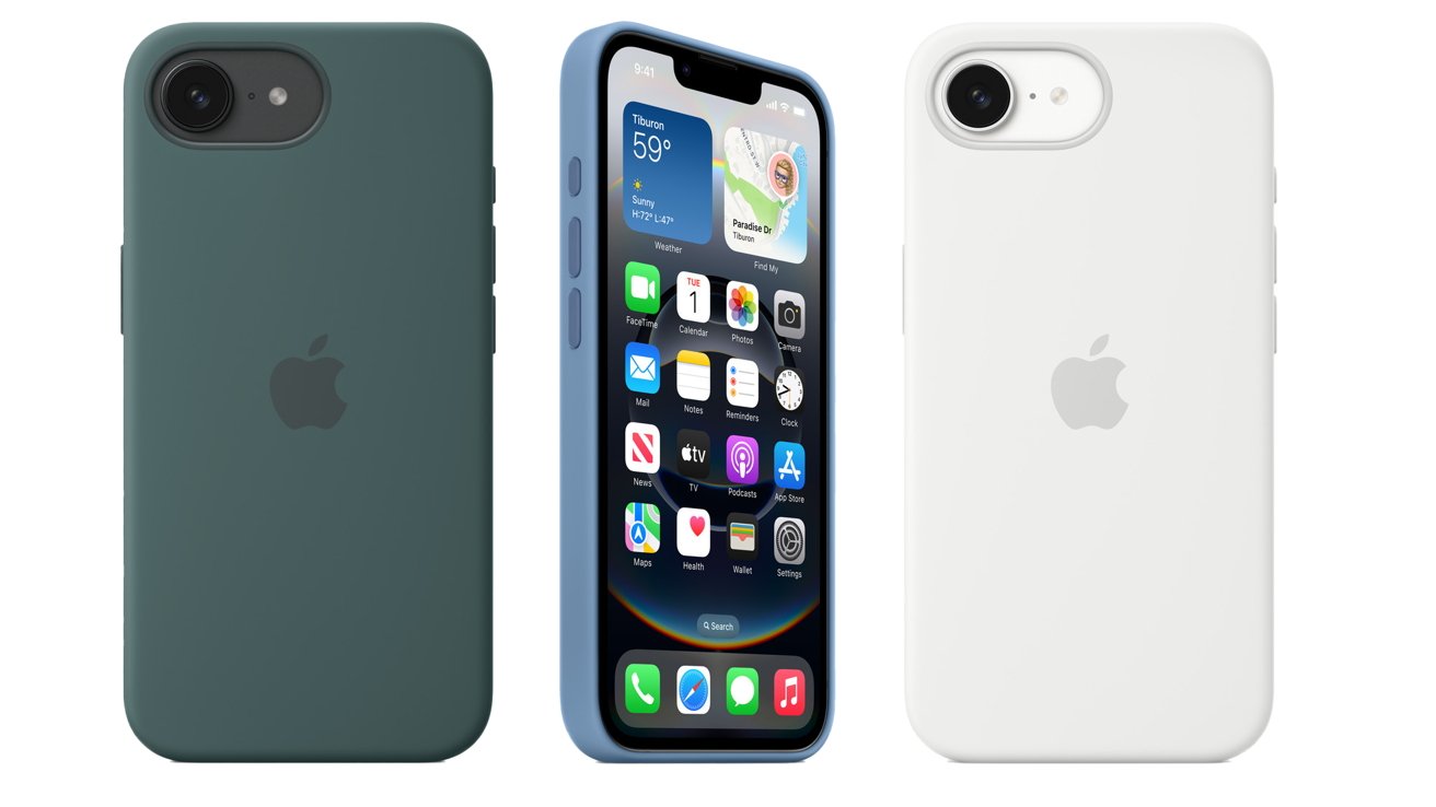 Apple Releases New Silicone Cases Alongside IPhone 16e