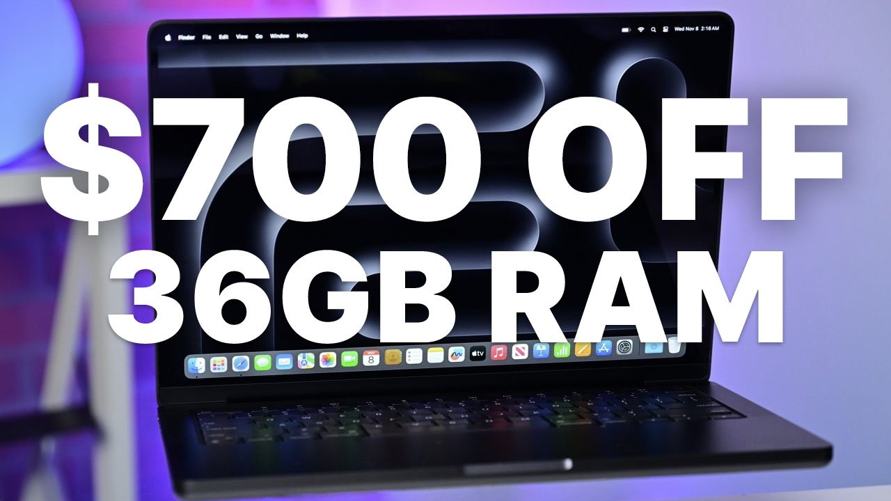 Today only: Save $700 on this 14-inch MacBook Pro with 36GB RAM