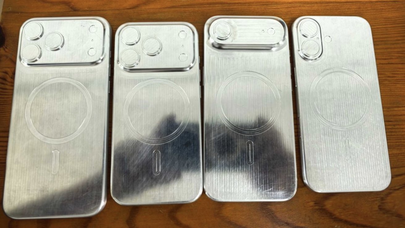 Leaked iPhone 17 metal molds show off inbound camera bumps