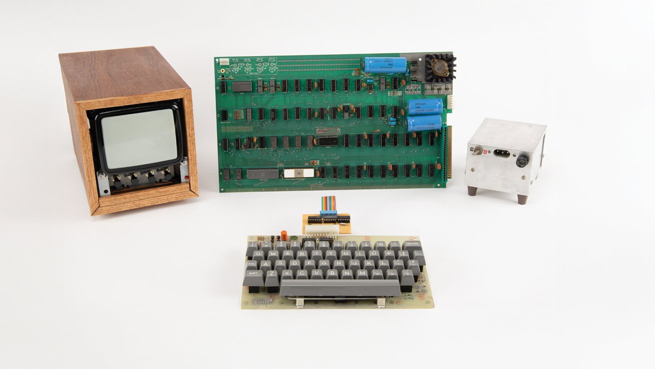 Another rare, functional Apple-1 has sold for $375,000 at auction