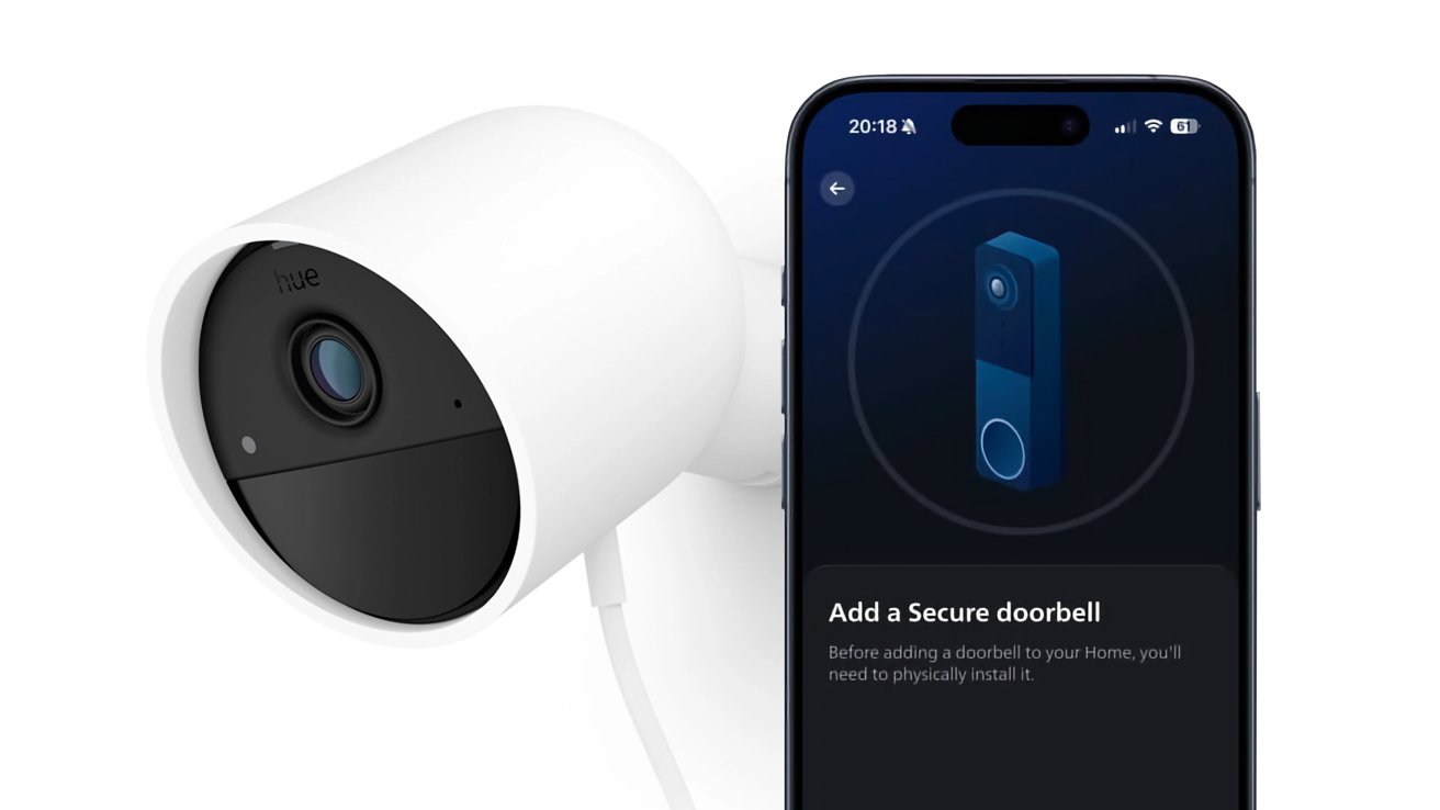 Philips Hue Secure doorbell accidentally leaks via an iOS app