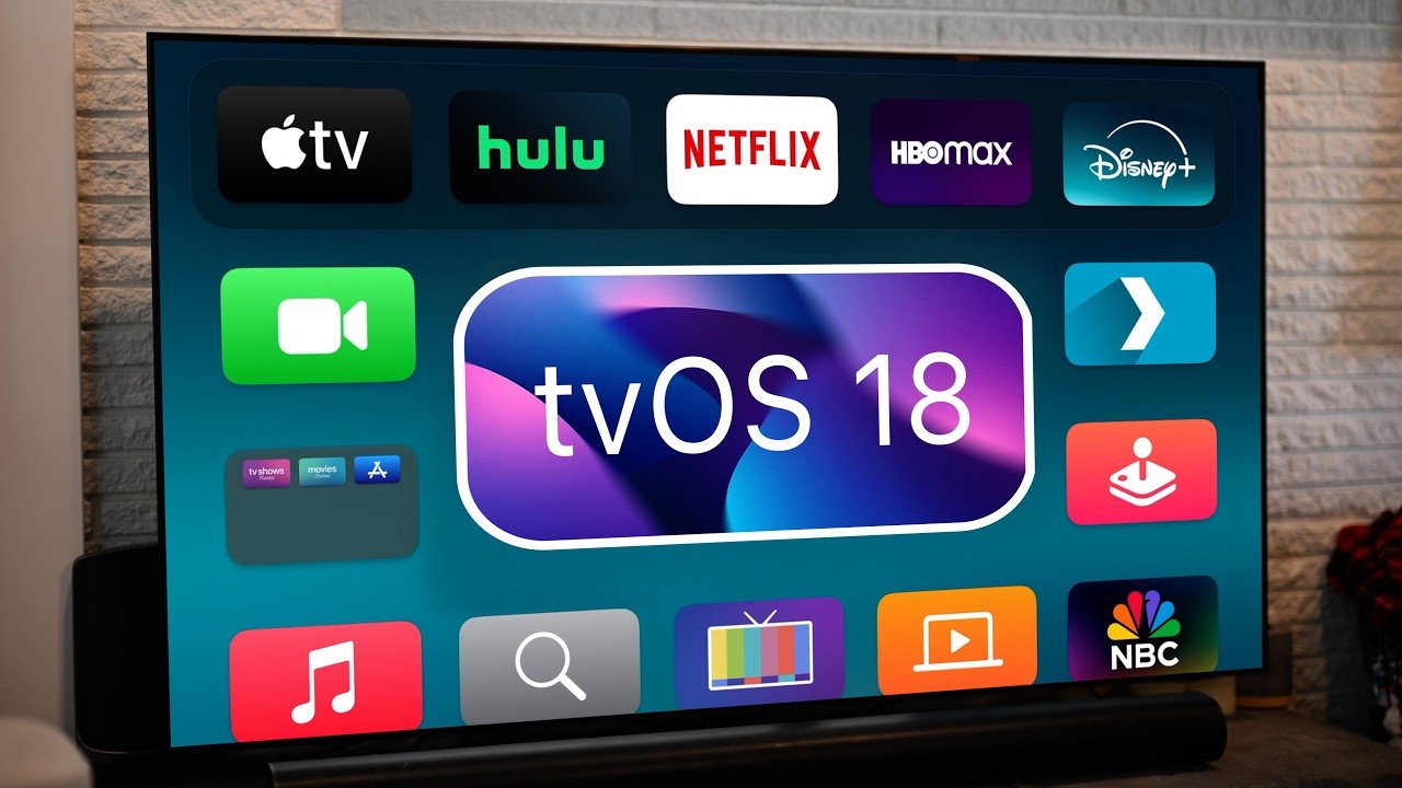Apple releases 18.5 updates for tvOS, HomePod