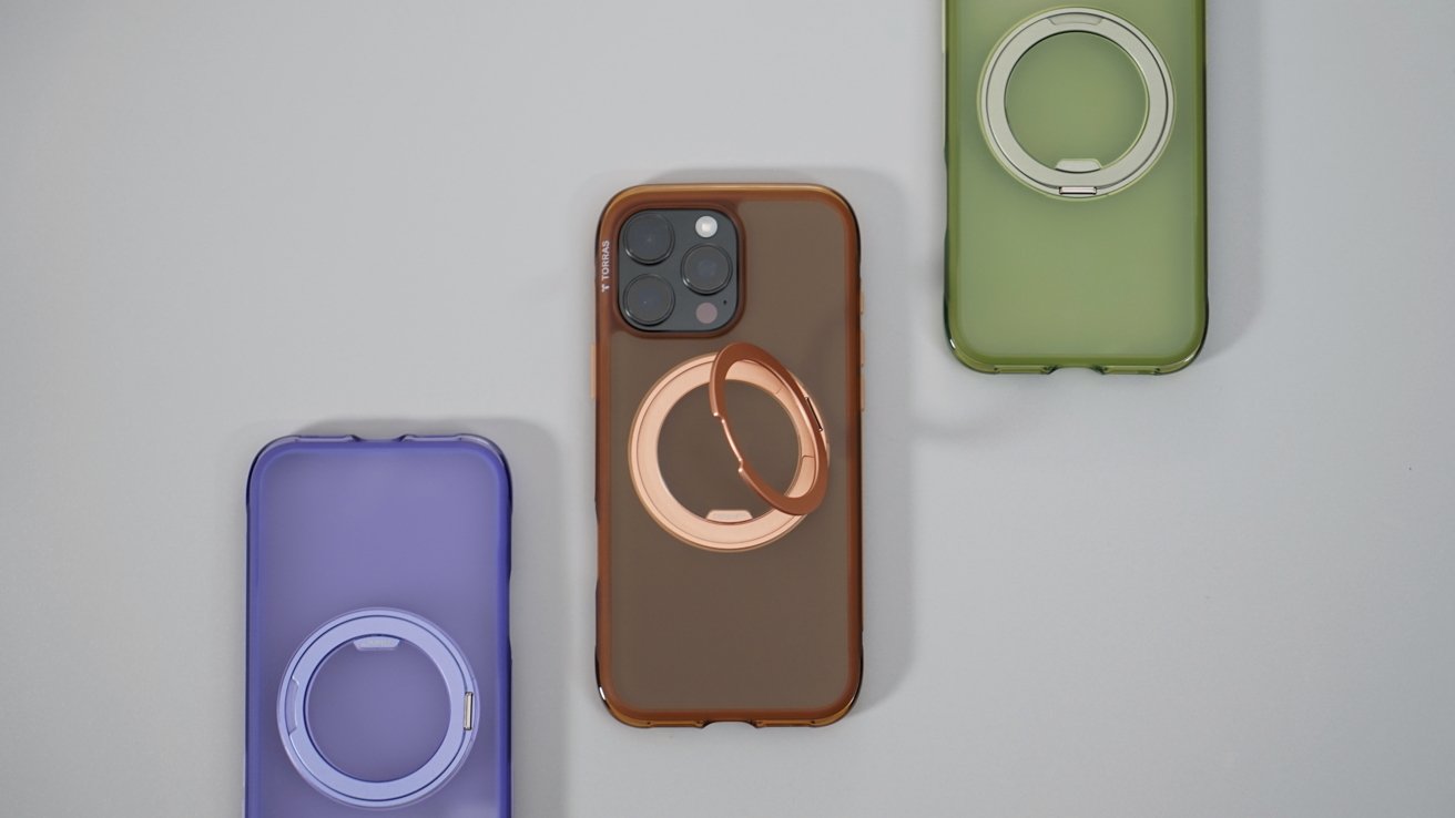 Torras Ostand OAir iPhone 16 cases are rugged, colorful, and versatile