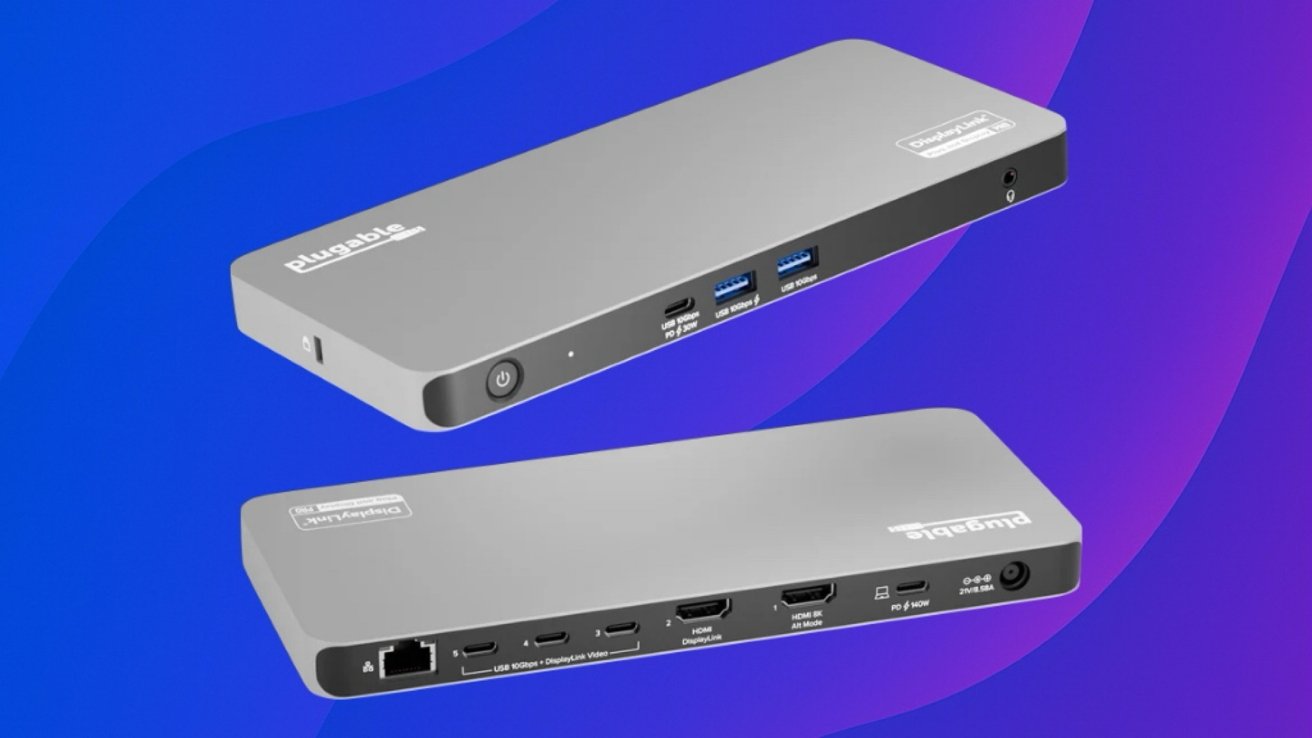 This new USB-C dock will allow any Apple Silicon Mac to connect 5 4K displays