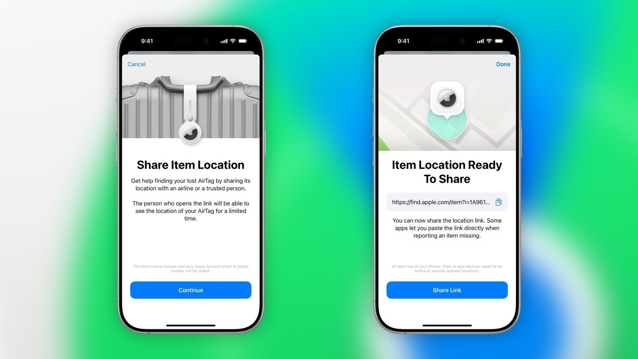 JetBlue will use Find My's Share Item Location to track down your lost luggage