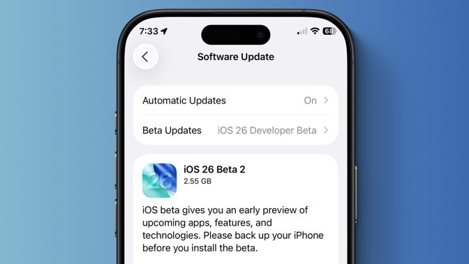 What's new in iOS 26 beta 2: New ringtone, Control Center tweak, recovery assistant and more