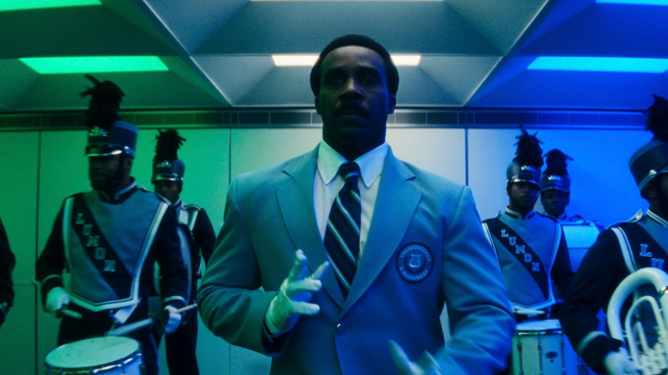 Ben Stiller, Tramell Tillman bring a 'Severance' marching band to a 'Zoolander' screening