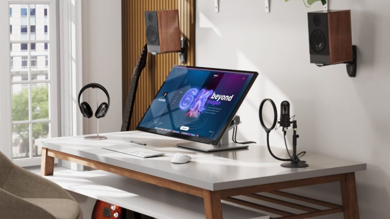 This 32-inch monitor is the first 6K display with Mac touchscreen support