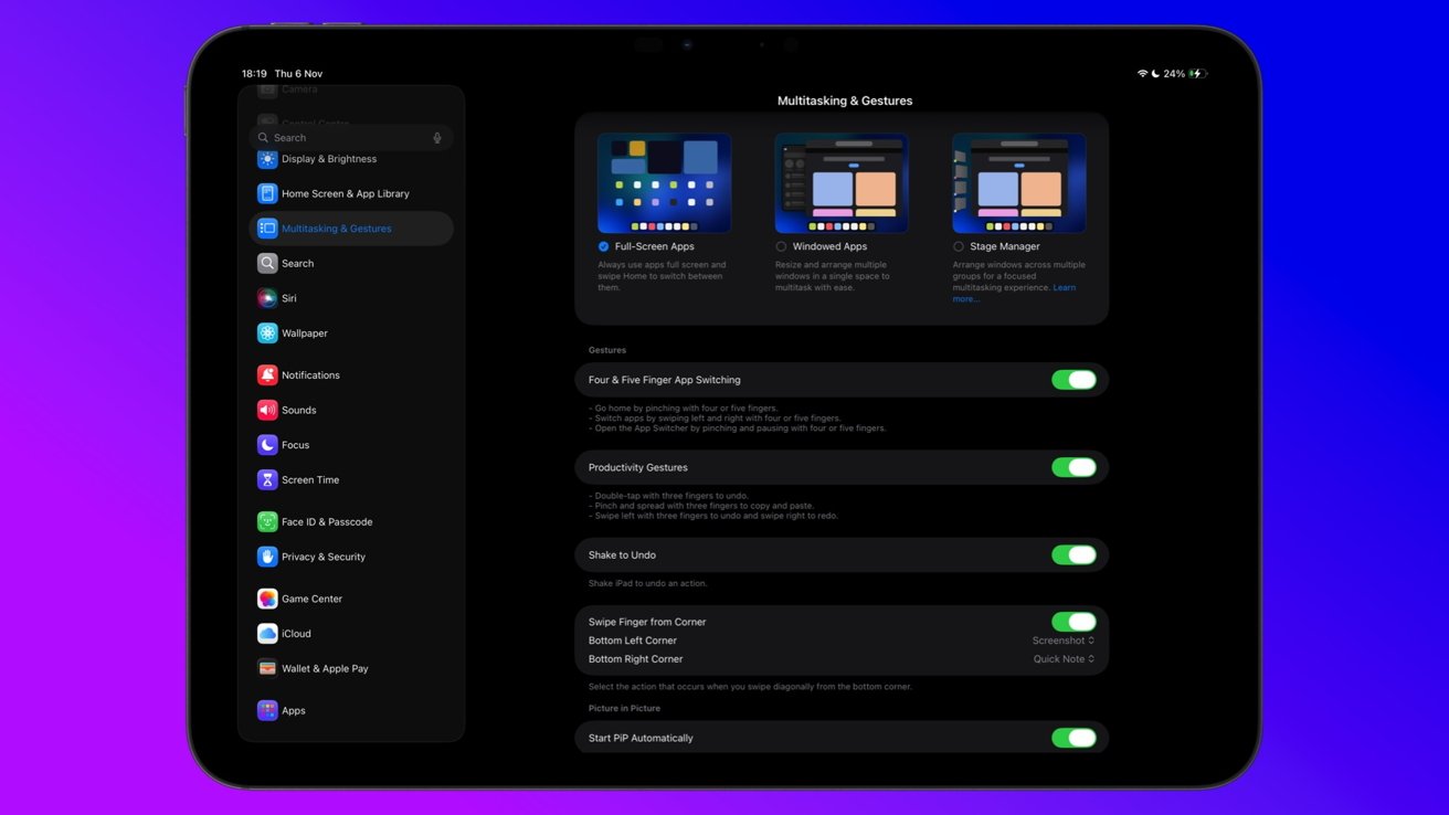 iPadOS 26: How to Use Quick Notes or Take a Screenshot with a Swipe