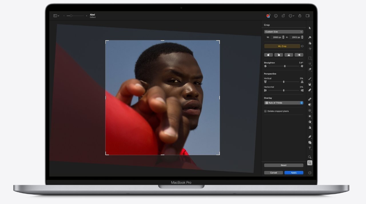 Pixelmator Pro on a Mac