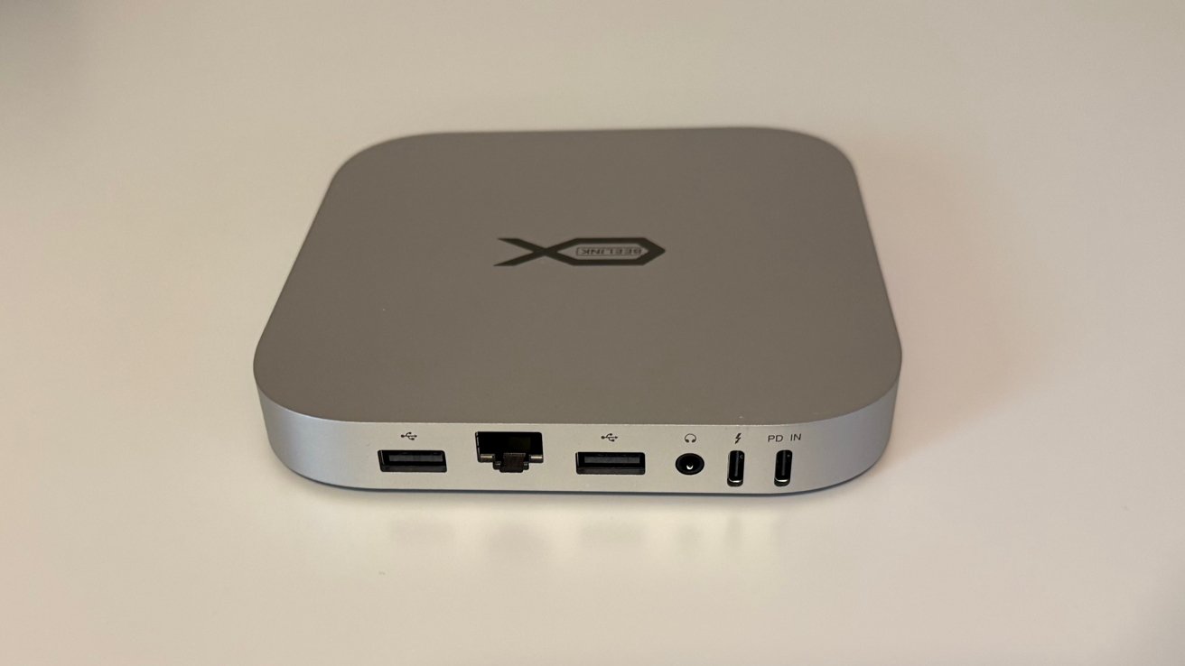 Beelink Mate mini Dock review: Rear port view.