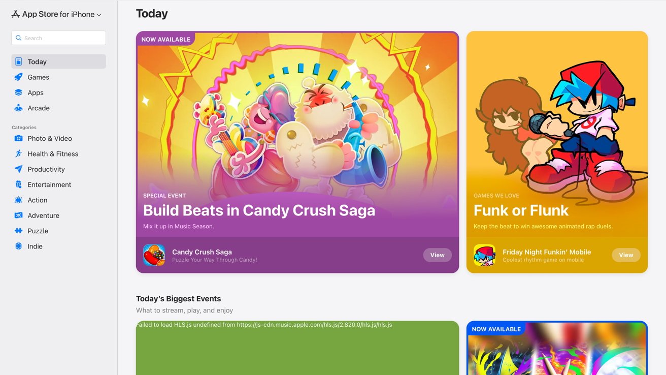 photo of Apple finally brings the full App Store experience to the web image