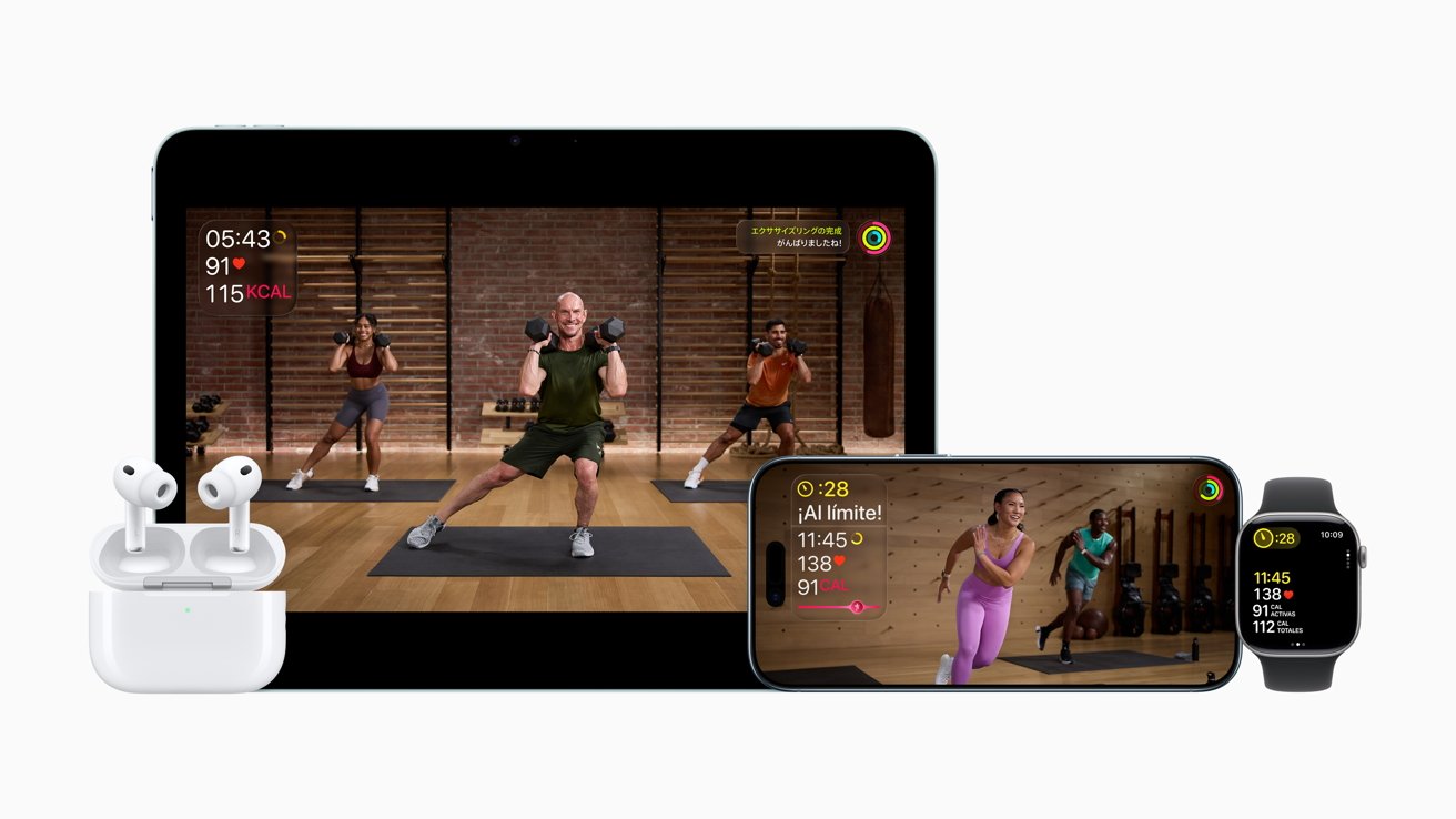 Apple Fitness+ expands to 28 new countries with AI dubbing
