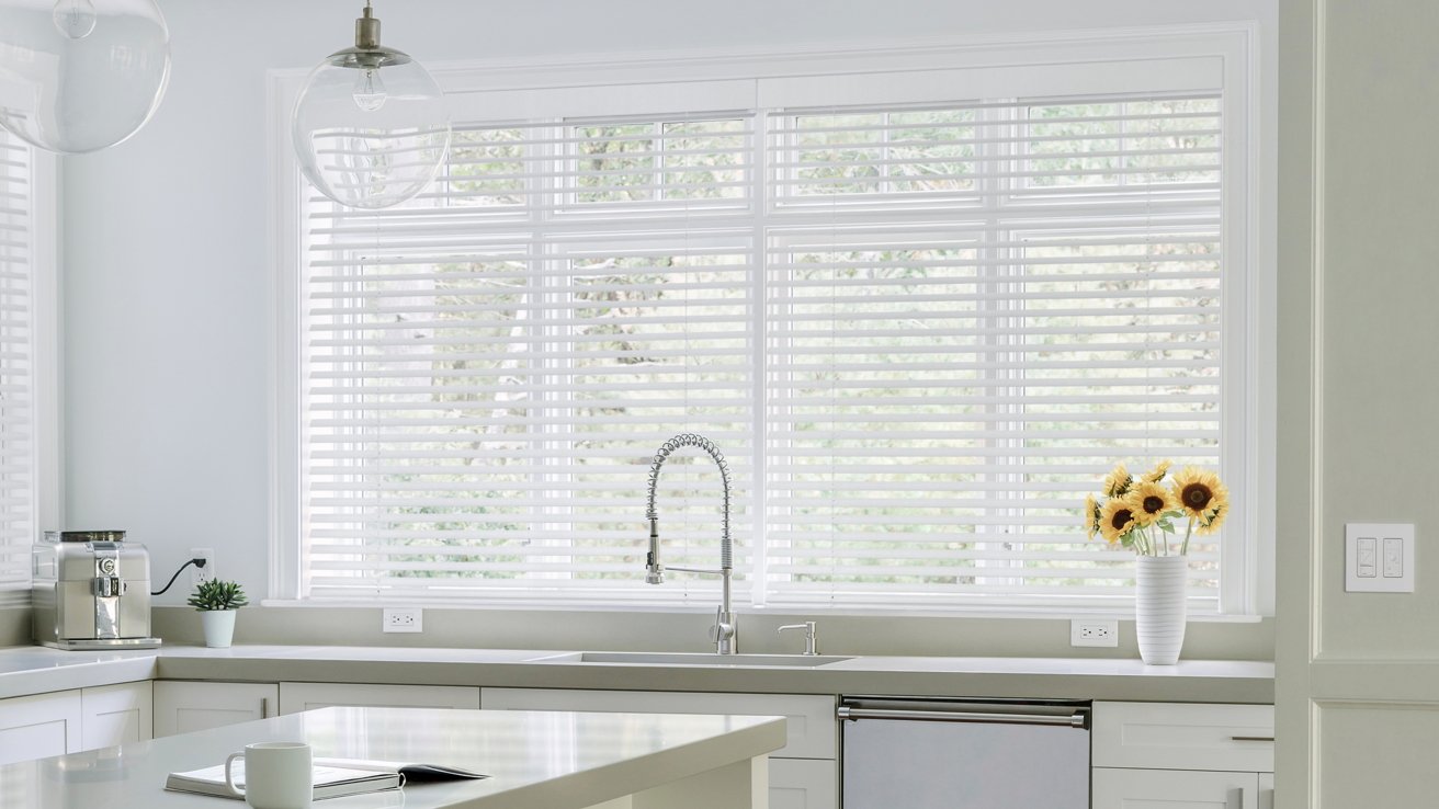 Lutron's new wooden shades work with Apple Home and tilt with the sun