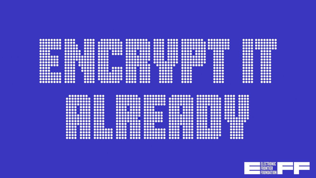 'Encrypt it already' campaign challenges big tech to keep your data secure