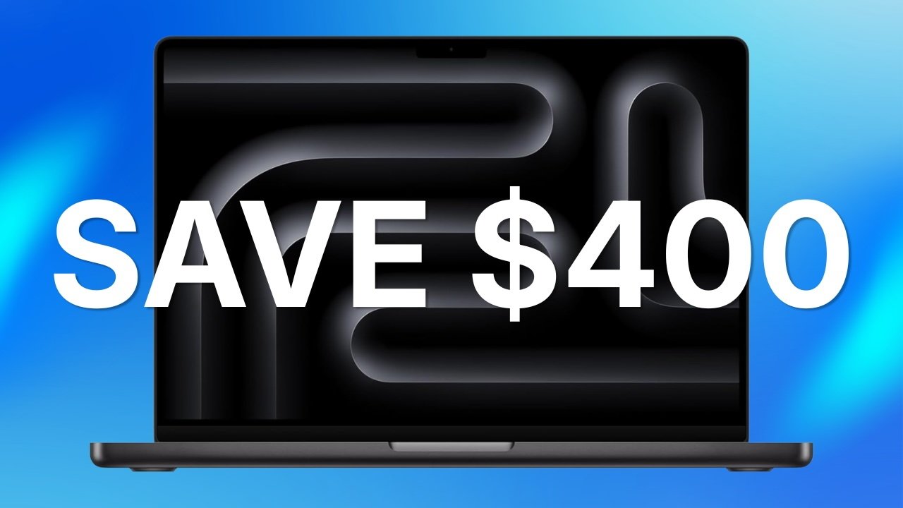 Save $400 on 14-inch MacBook Pro M4 Pro with 20C GPU, 1TB SSD this weekend