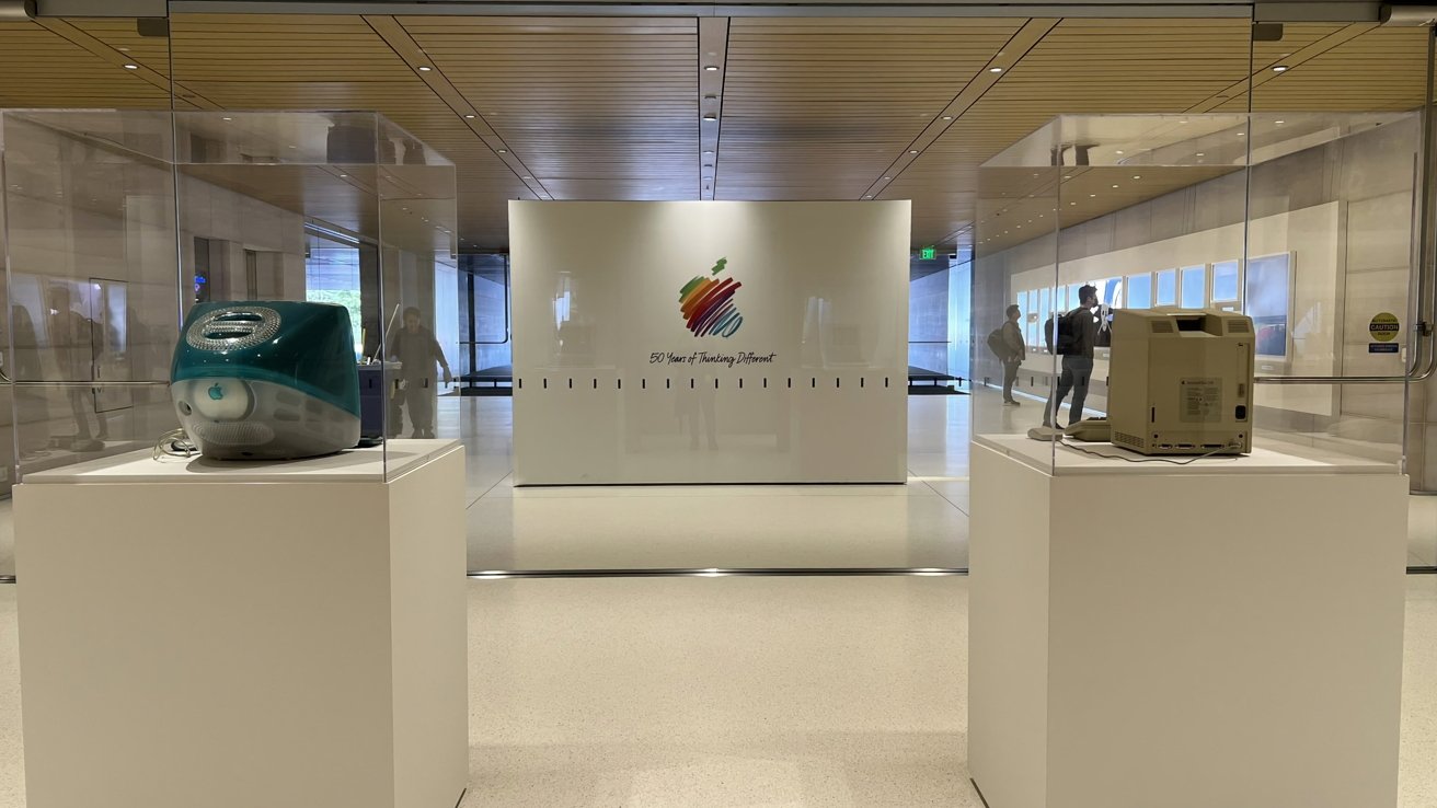 Exhibition at Apple Park lets employees get close to Apple's history
