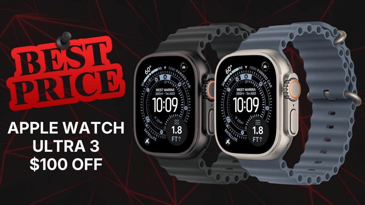 Amazon's $100 Apple Watch Ultra 3 discount delivers lowest price of 2026