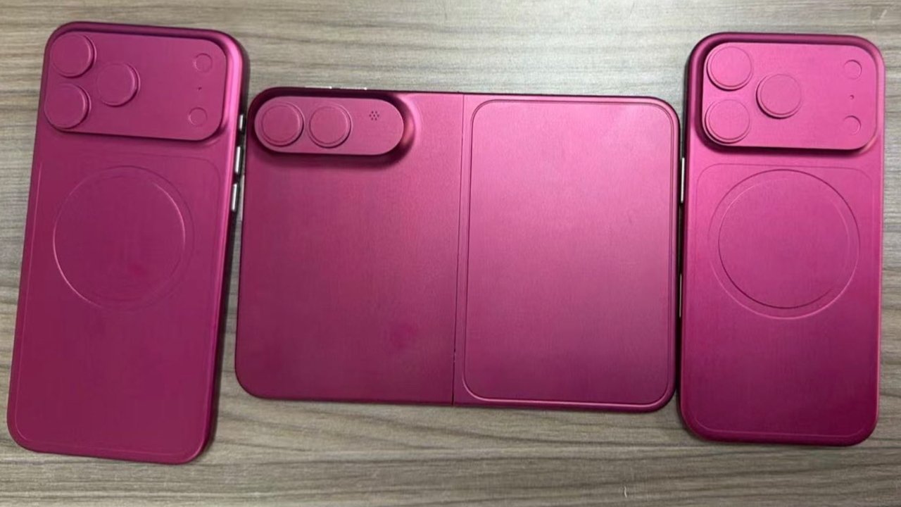 First iPhone Fold dummy images show no MagSafe