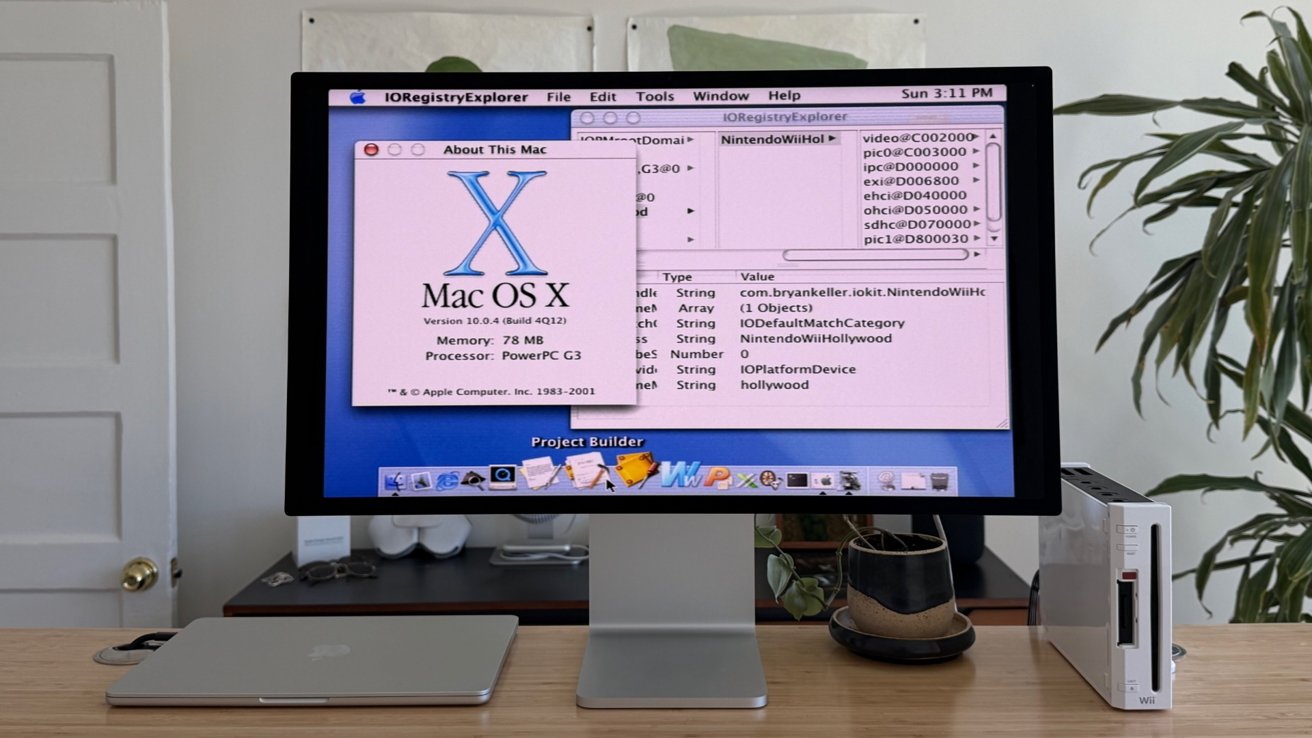 Nintendo Wii can run Mac OS X like it's 2001 all over again