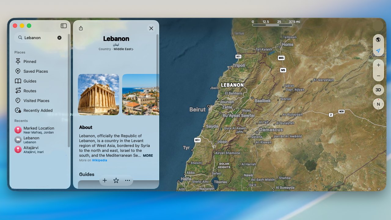 Apple Maps did not erase Lebanon towns during Israeli attacks, insists Apple