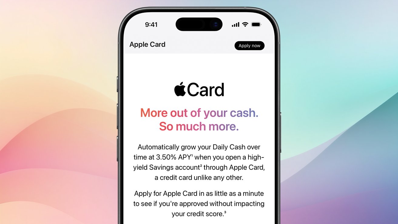 Apple Savings APY hits record low of 3.50% in first 2026 cut