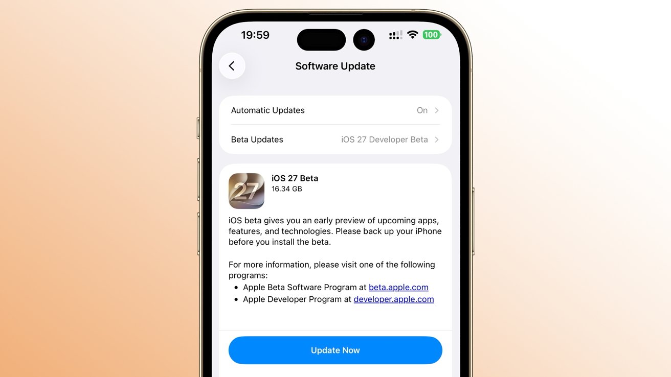 iOS 27 & macOS 27 developer betas are out, but you should pr
