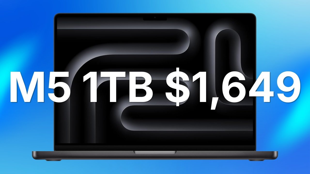 Save $350 on Apple's 14-inch MacBook Pro M5 right now at Amazon
