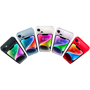 iPhone 14 em todas as cores