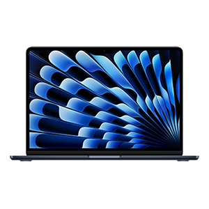 MacBook Air 13-inch in Midnight color