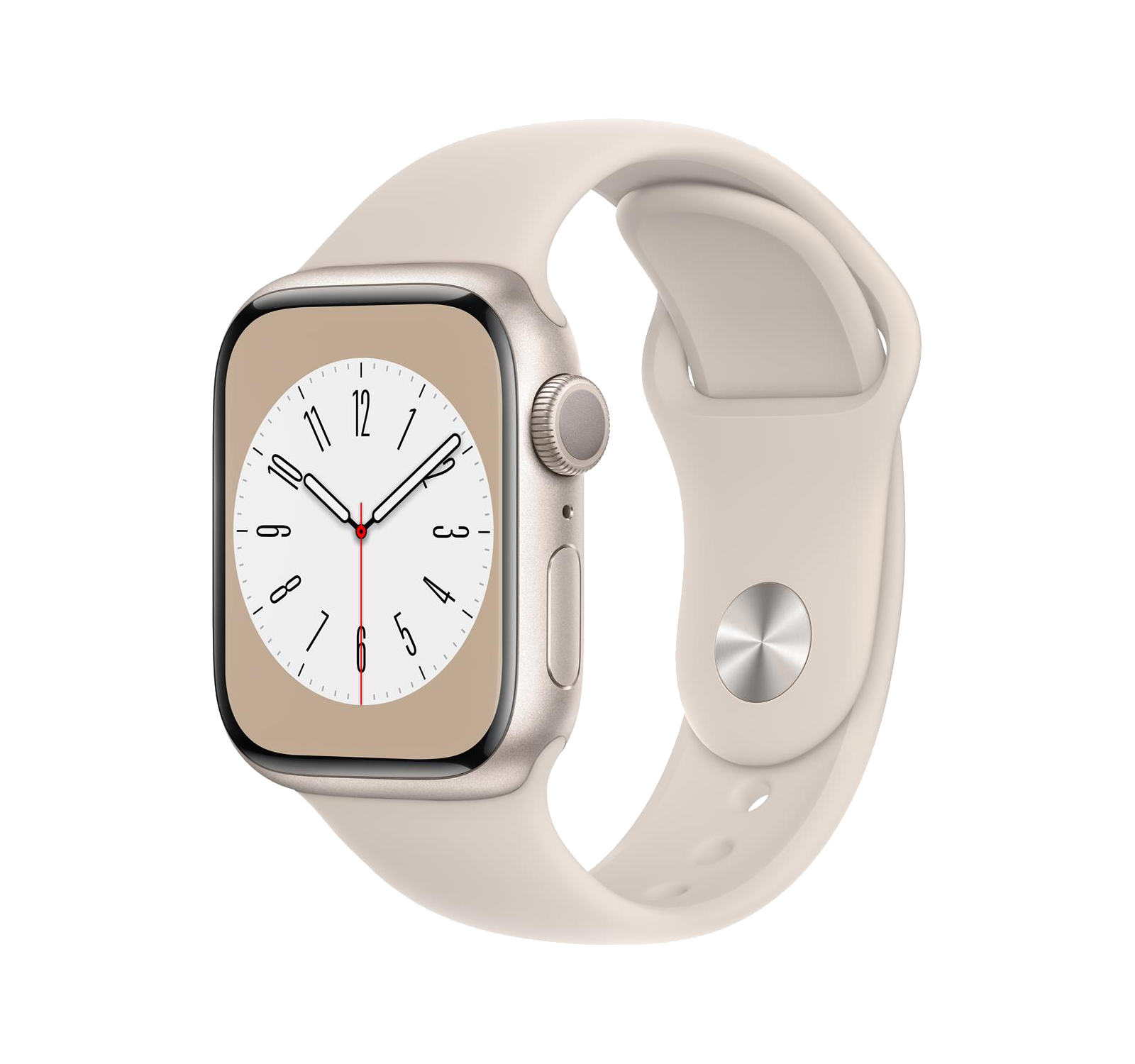 Apple Watch Series 8 in Starlight