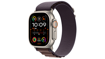 Apple Watch Ultra 2 with Indigo Alpine Band