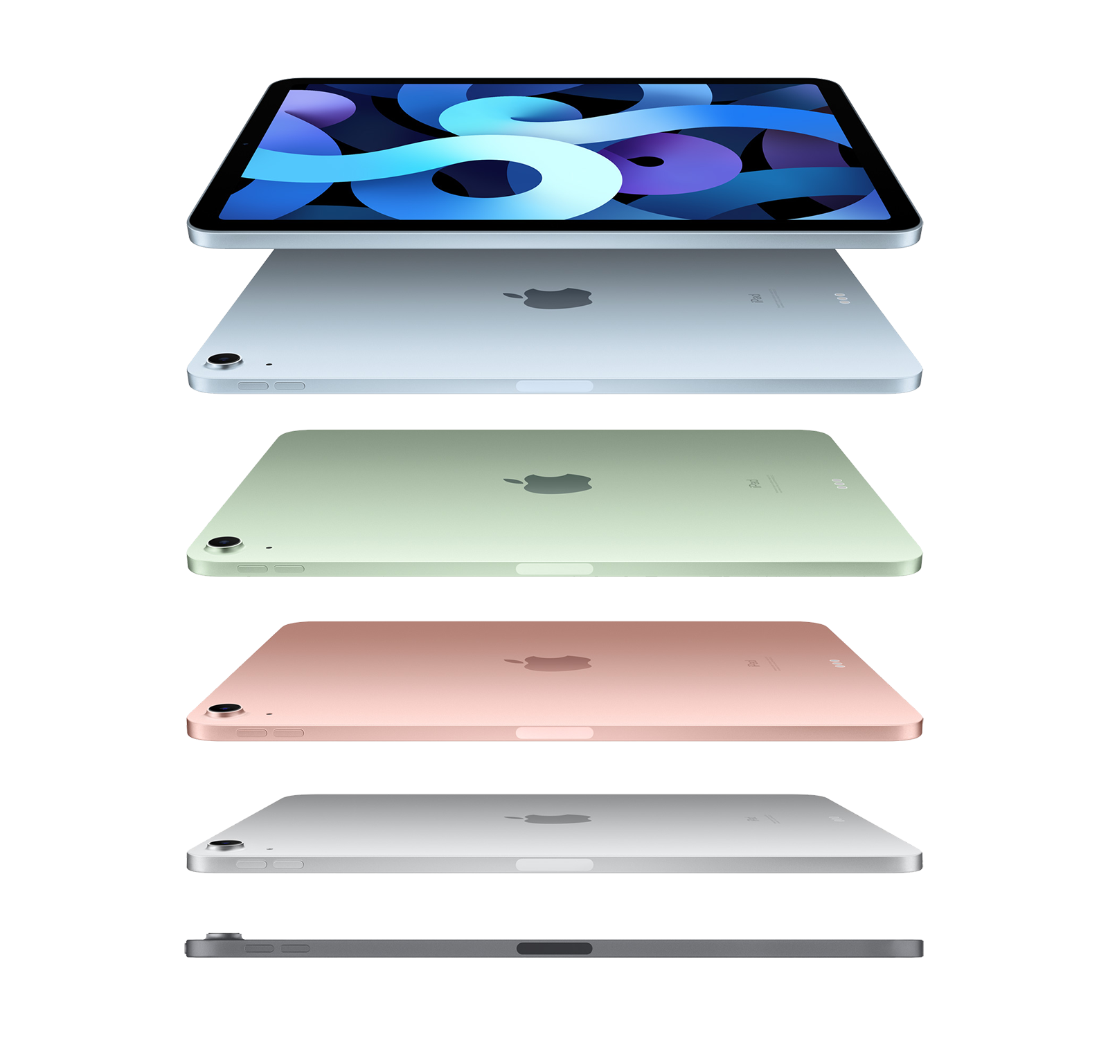 Best iPad Air 4 price in Sky Blue, Rose Gold, Green, Silver and Space Gray