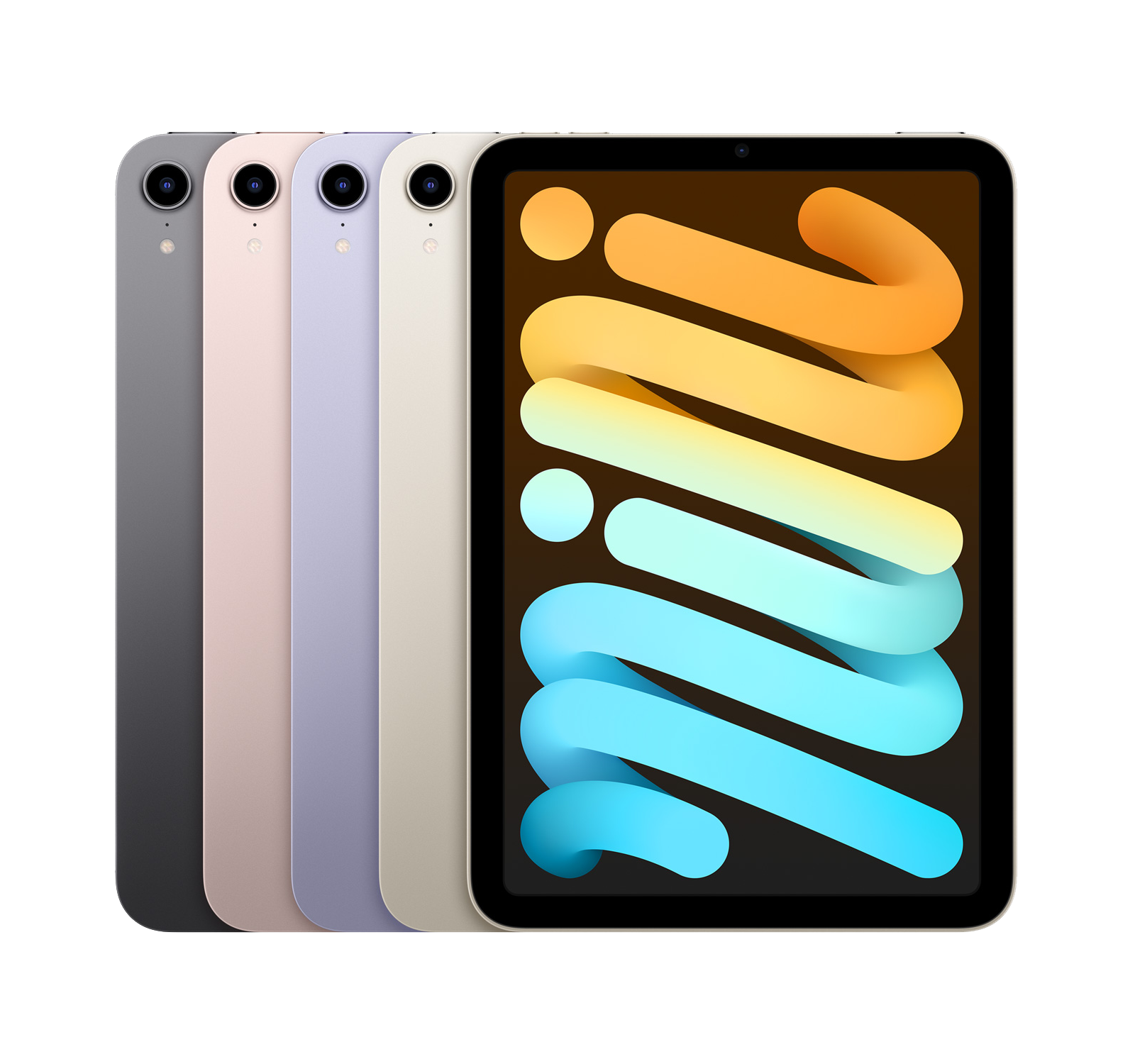 iPad mini 6 in four colors