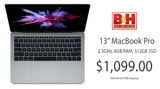 Apple's 13-inch MacBook Pro falls to $1,099